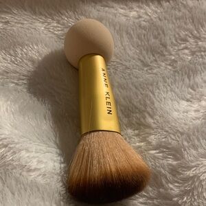 Anne Klein Foundation, Contour and Powder Dual-Ended Brush - Brand New!